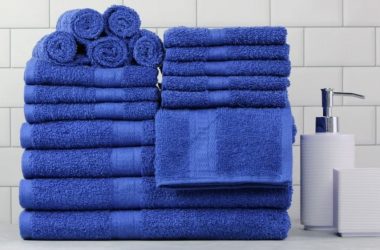 Mainstays Basic Solid 18-Piece Bath Towel Set Just $15.41 (Reg. $34)!